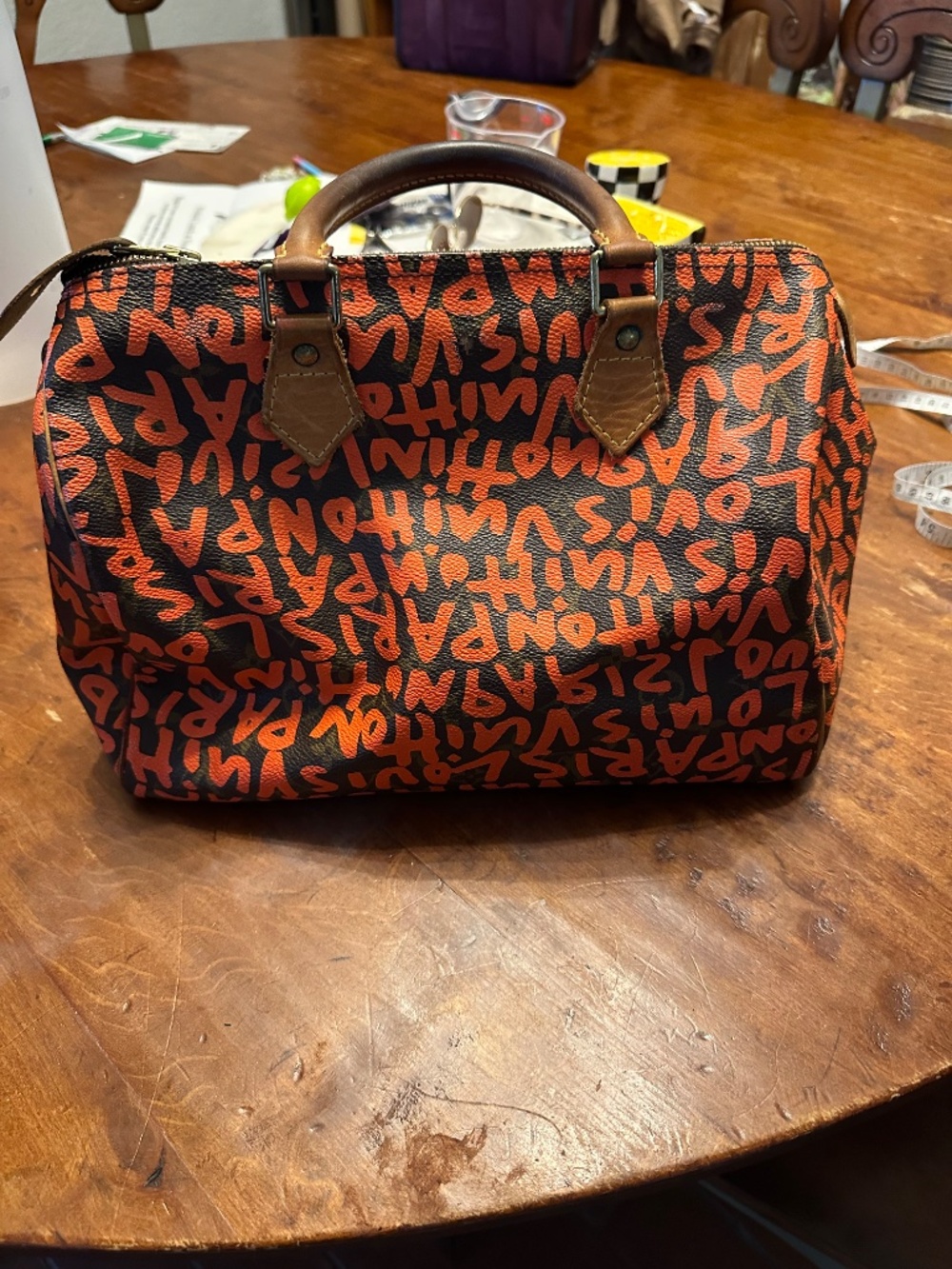 Louis Vuitton Graffiti Speedy bag - Picture 3 of 3